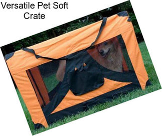 Versatile Pet Soft Crate