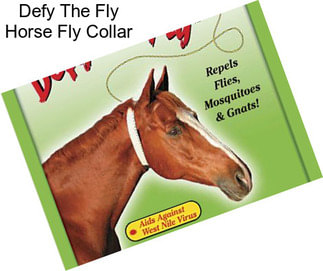 Defy The Fly Horse Fly Collar