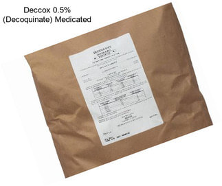 Deccox 0.5% (Decoquinate) Medicated