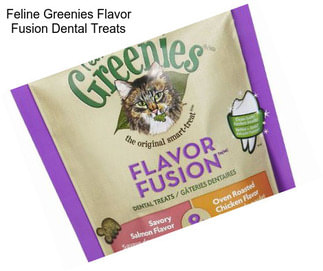 Feline Greenies Flavor Fusion Dental Treats