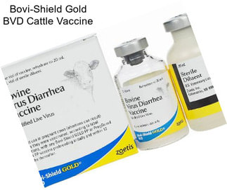 Bovi-Shield Gold BVD Cattle Vaccine
