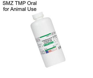 SMZ TMP Oral for Animal Use