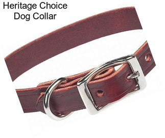 Heritage Choice Dog Collar
