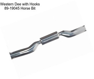 Western Dee with Hooks 89-19045 Horse Bit