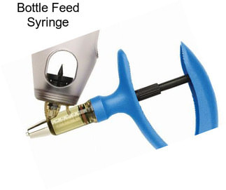 Bottle Feed Syringe