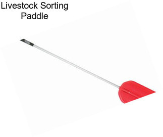 Livestock Sorting Paddle