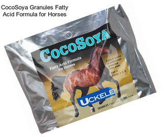 CocoSoya Granules Fatty Acid Formula for Horses