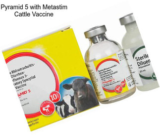 Pyramid 5 with Metastim Cattle Vaccine