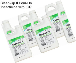 Clean-Up II Pour-On Insecticide with IGR