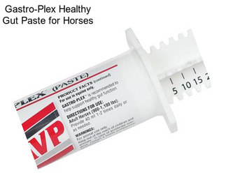 Gastro-Plex Healthy Gut Paste for Horses