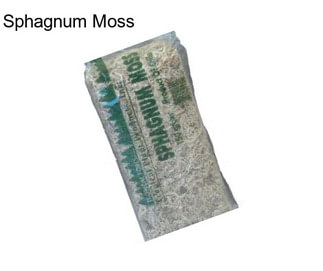 Sphagnum Moss