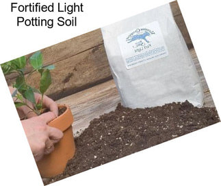 Fortified Light Potting Soil