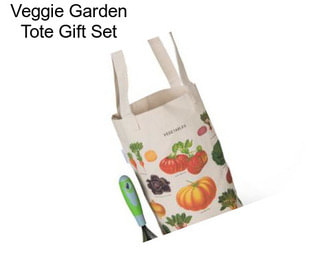 Veggie Garden Tote Gift Set