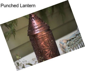 Punched Lantern