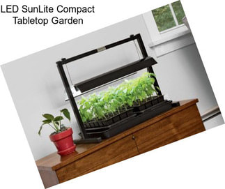 LED SunLite Compact Tabletop Garden