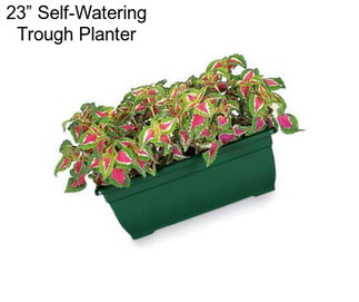 23” Self-Watering Trough Planter