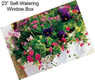 23” Self-Watering Window Box