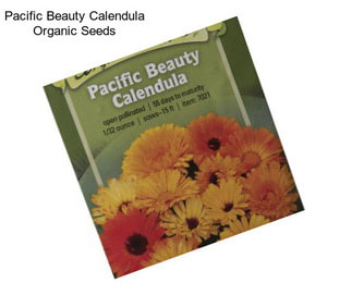 Pacific Beauty Calendula Organic Seeds