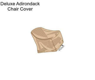 Deluxe Adirondack Chair Cover