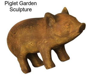 Piglet Garden Sculpture