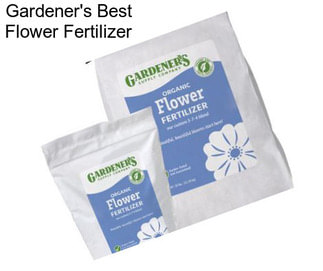 Gardener\'s Best Flower Fertilizer