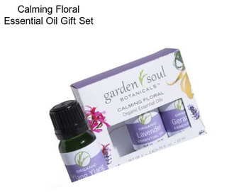 Calming Floral Essential Oil Gift Set