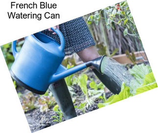 French Blue Watering Can