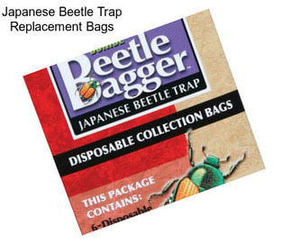 Japanese Beetle Trap Replacement Bags