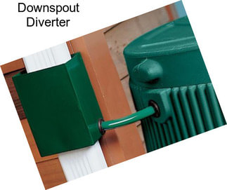 Downspout Diverter