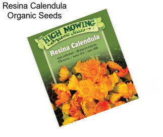 Resina Calendula Organic Seeds