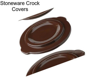 Stoneware Crock Covers