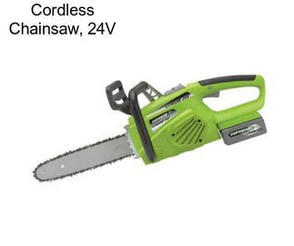 Cordless Chainsaw, 24V