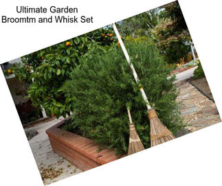 Ultimate Garden Broomtm and Whisk Set