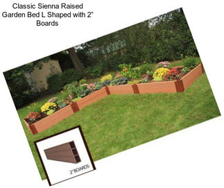 Classic Sienna Raised Garden Bed \