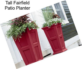 Tall Fairfield Patio Planter