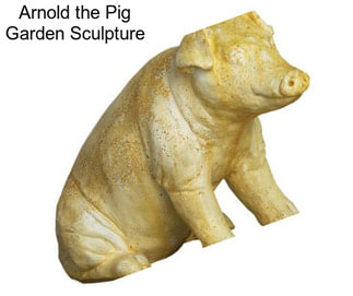 Arnold the Pig Garden Sculpture