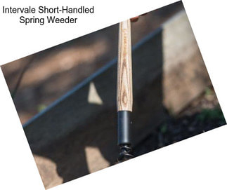 Intervale Short-Handled Spring Weeder