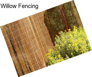 Willow Fencing