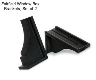 Fairfield Window Box Brackets, Set of 2