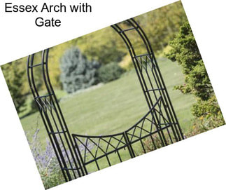 Essex Arch with Gate