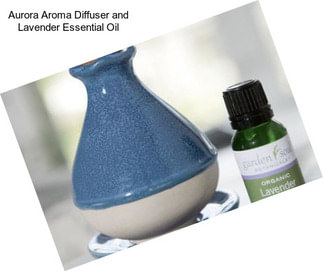 Aurora Aroma Diffuser and Lavender Essential Oil