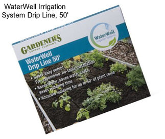 WaterWell Irrigation System Drip Line, 50\'