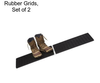 Rubber Grids, Set of 2