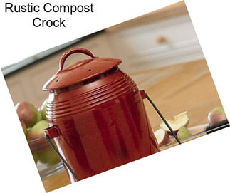 Rustic Compost Crock