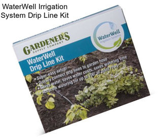 WaterWell Irrigation System Drip Line Kit