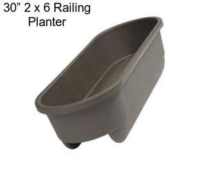 30” 2 x 6 Railing Planter