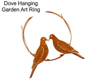 Dove Hanging Garden Art Ring