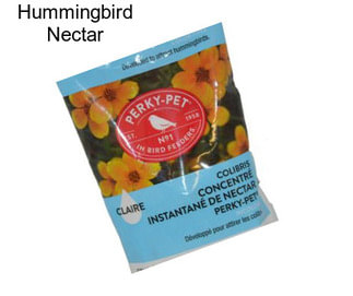 Hummingbird Nectar