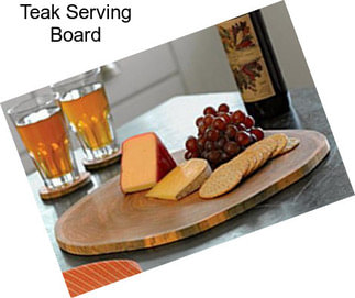 Teak Serving Board