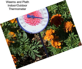 Weems and Plath Indoor/Outdoor Thermometer